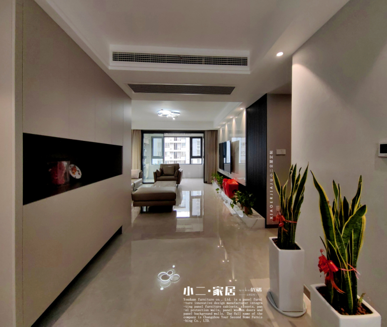 【小二家居78853 全屋定制】紅梅西村 現(xiàn)代簡約-櫥柜衣柜定制家具 生產(chǎn)流程跟進(jìn)