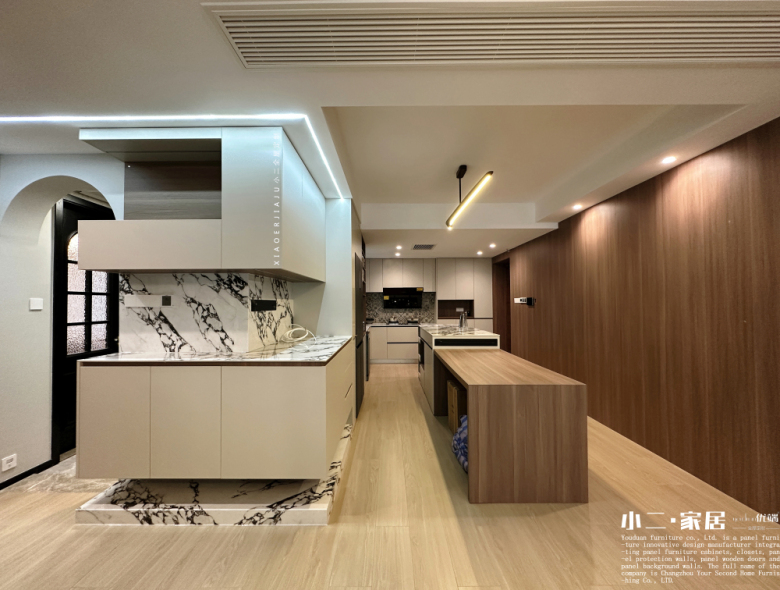 【小二家居1096 全屋定制】華林三期 現(xiàn)代簡約-櫥柜衣柜定制家具 生產(chǎn)流程跟進