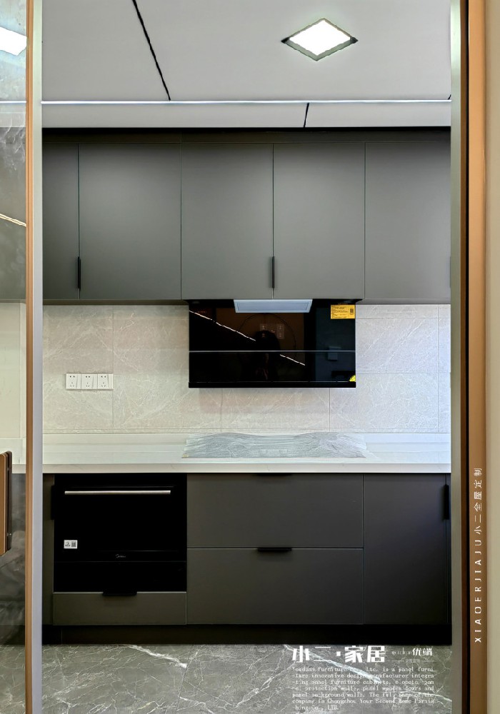 【小二家居3968 全屋定制】桃李東方 現(xiàn)代簡約-櫥柜衣柜定制家具 生產(chǎn)流程跟進