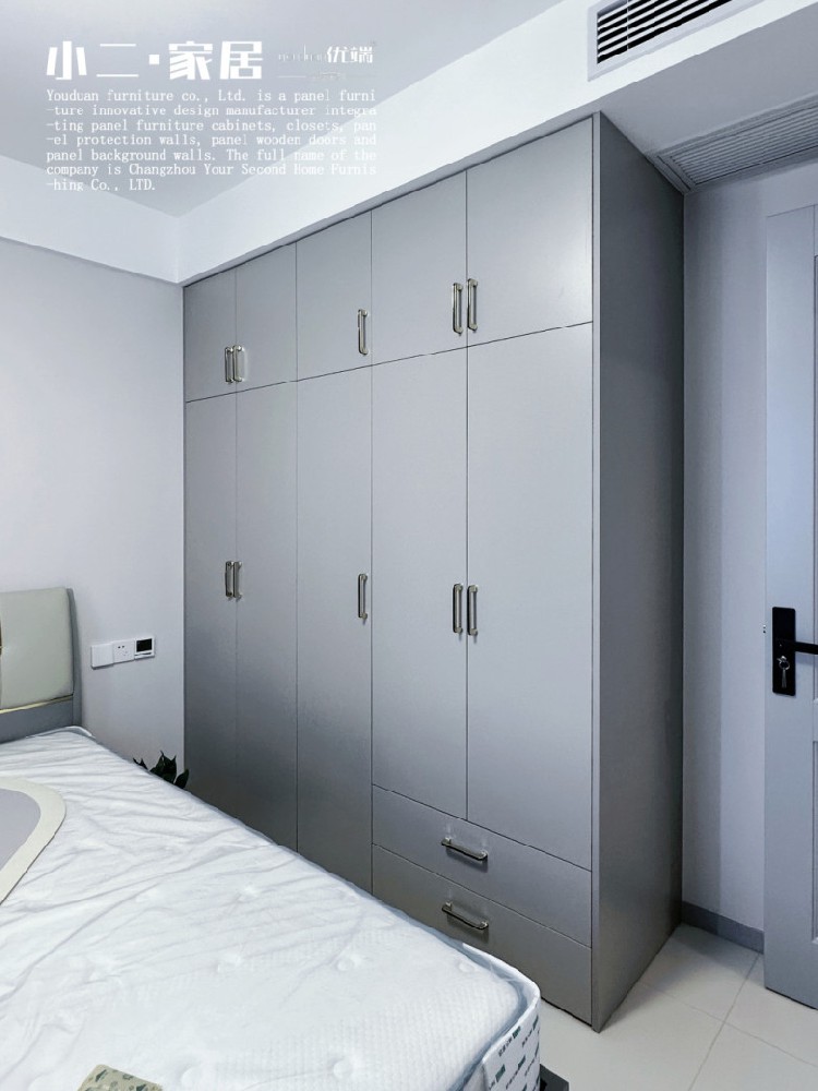 【小二家居2199 全屋定制】揚中中華小區(qū) 現代簡約-櫥柜衣柜定制家具 生產流程跟進