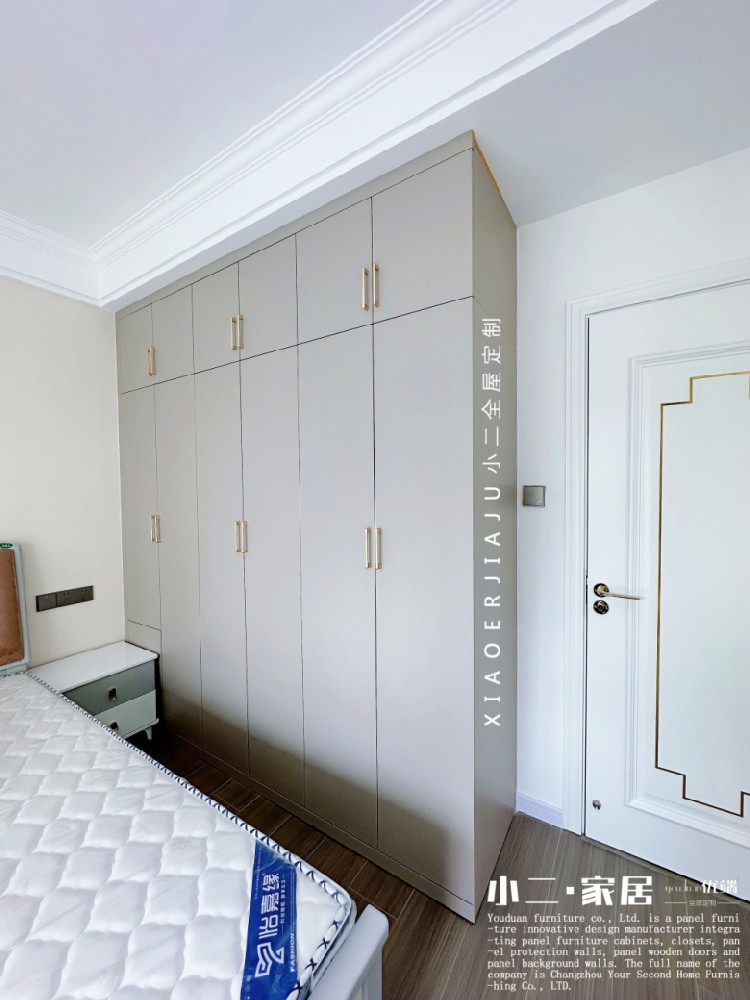 【小二家居4363 全屋定制】深業(yè)華府 現代簡約-櫥柜衣柜定制家具 生產流程跟進