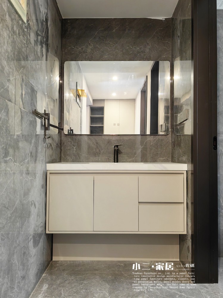 【小二家居97108 全屋定制】溧水月桂苑 現(xiàn)代簡約-櫥柜衣柜定制家具 生產(chǎn)流程跟進