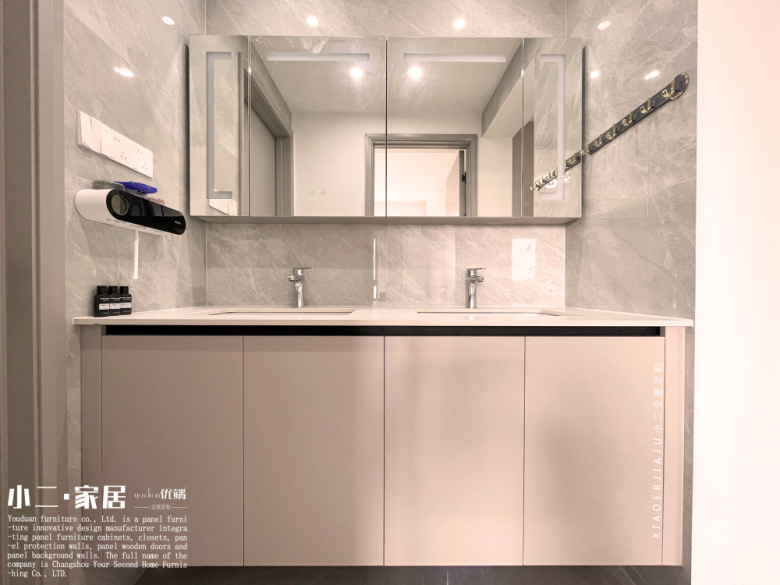 【小二家居2202 全屋定制】悅雋公館 現(xiàn)代簡約-櫥柜衣柜定制家具 生產(chǎn)流程跟進(jìn)