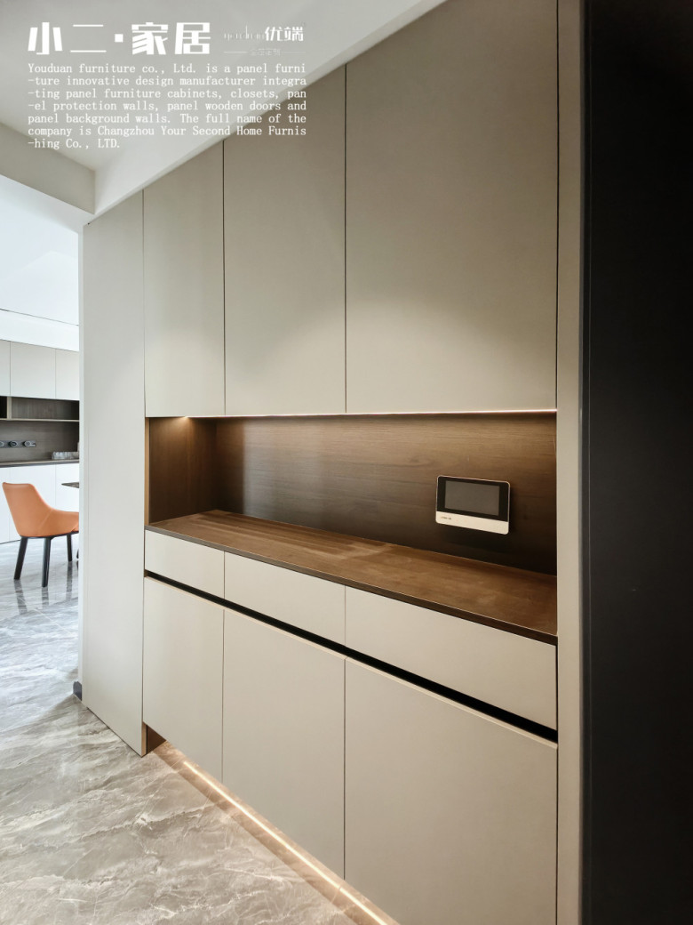 【小二家居2221 全屋定制】華潤中吳府 現(xiàn)代簡約-櫥柜衣柜定制家具 生產(chǎn)流程跟進