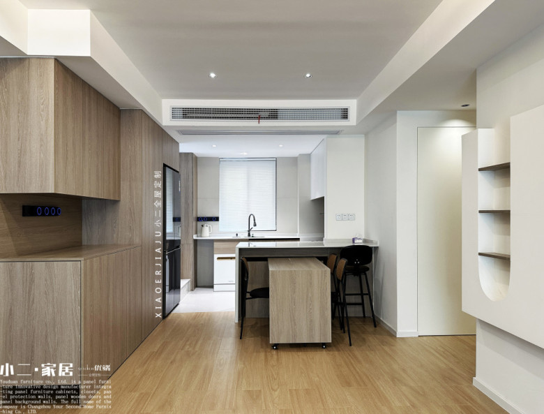 【小二家居4727 全屋定制】清云瀾灣 現(xiàn)代簡(jiǎn)約-櫥柜衣柜定制家具 生產(chǎn)流程跟進(jìn)