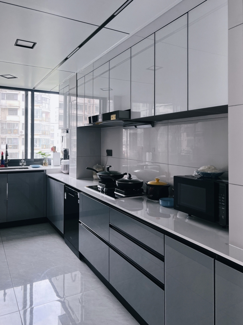 【小二家居0101 全屋定制】江陰星河公寓 現(xiàn)代簡約-櫥柜衣柜定制家具 生產(chǎn)流程跟進