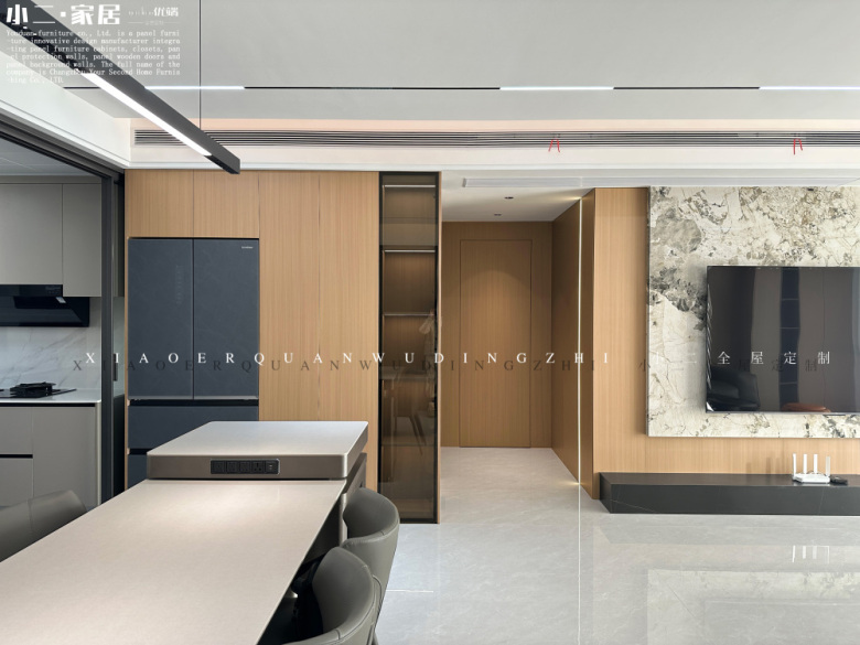 【小二家居4451 全屋定制】怡康花園 現(xiàn)代簡約-櫥柜衣柜定制家具 生產(chǎn)流程跟進