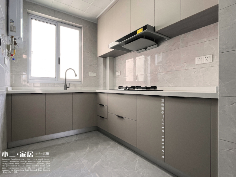 【小二家居2815 全屋定制】夏城花園 現(xiàn)代簡約-櫥柜衣柜定制家具 生產(chǎn)流程跟進