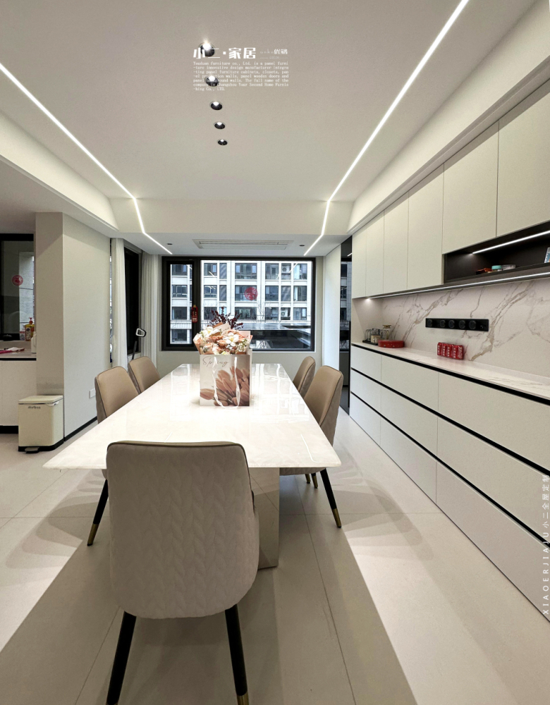 【小二家居4493 全屋定制】景玥府 現(xiàn)代簡(jiǎn)約-櫥柜衣柜定制家具 生產(chǎn)流程跟進(jìn)